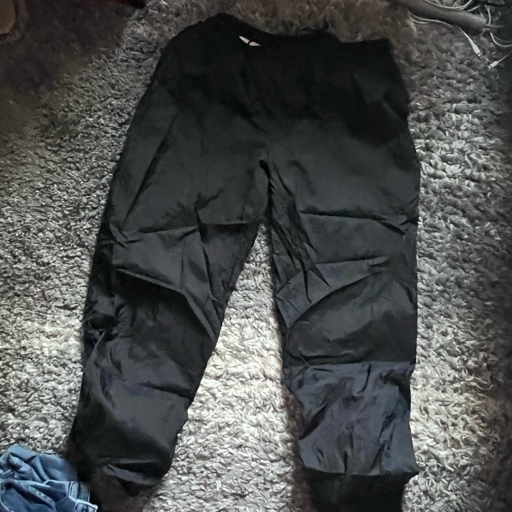 Men's Black nike jogger sweatpants vintage